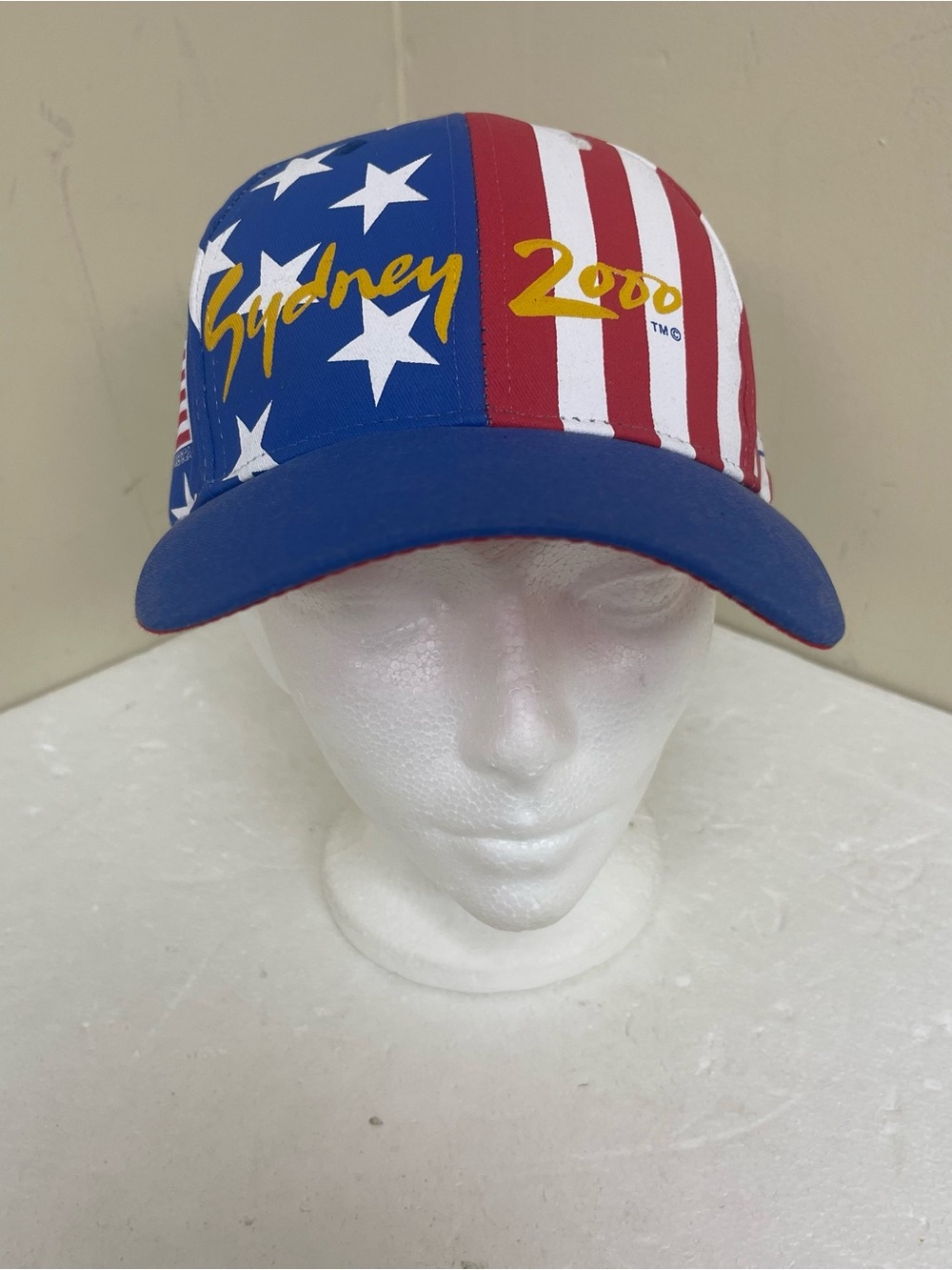 Vintage Sydney 2000 Summer Olympic Games Snapback ACME Hat Cap 90s USA Flag